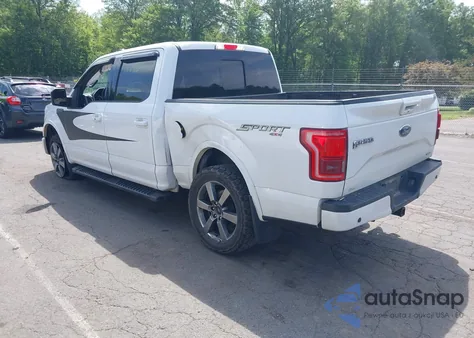 2015 Ford F-150 Lariat z USA, uszkodzony, nr VIN 1FTEW1EF1FFC97535